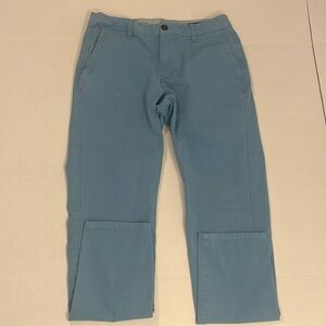 Bonobos Men’s Light Blue Khaki Chino Pants 30/32” Slim Taper